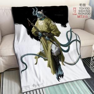 MT311-黑神话 悟空 游戏 超大貂绒毛毯