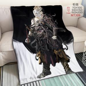 MT309-黑神话 悟空 游戏 超大貂绒毛毯