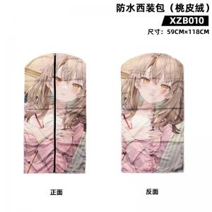 XZB010 邻座艾莉同学 动漫 防水西装包（桃皮绒）