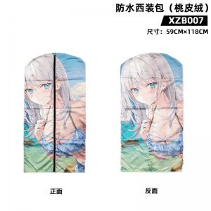 XZB007 邻座艾莉同学 动漫 防水西装包（桃皮绒）