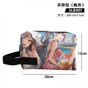 SLB001 邻座艾莉同学 动漫 手拎包（帆布）