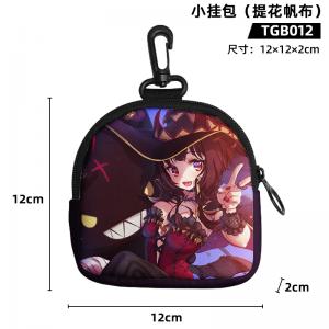 TGB012 为美好的世界献上祝福！ 动漫 小挂包（提花帆布...