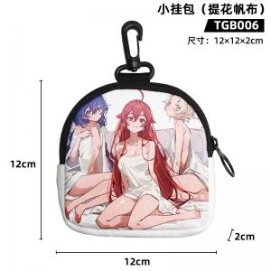 TGB006 无职转生 动漫 小挂包（提花帆布）