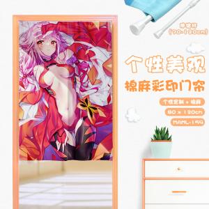MAML159 罪恶王冠 动漫 仿棉麻彩印门帘