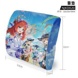 NJKD020 原神 游戏 记忆棉靠垫