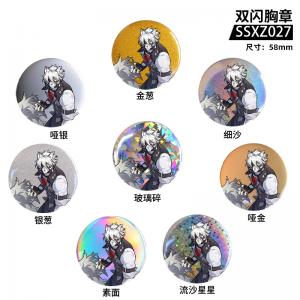 SSXZ027 绝区零 游戏 双闪胸章