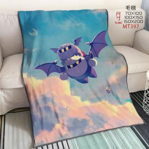 MT397-星之卡比-动漫-超大貂绒毛毯
