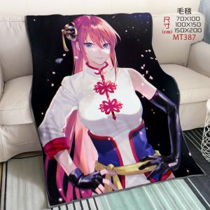 MT387-银魂-动漫-超大貂绒毛毯