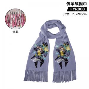 FYR008-JOJO-动漫-仿羊绒围巾