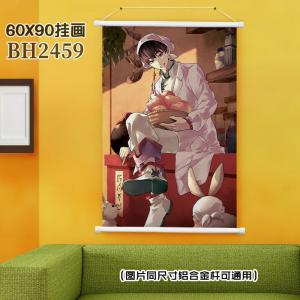 (60X90CM)2459-鬼灯的冷彻-动漫-挂画