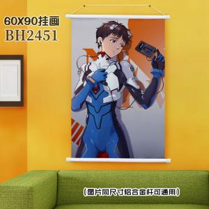 (60X90CM)2451-EVA-新世纪福音战士-动漫-挂...