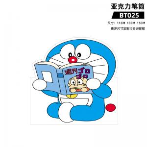BT025 UV 亚克力笔筒 哆啦a梦 动漫