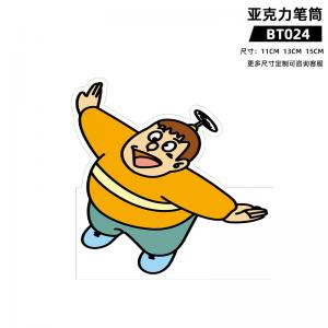 BT024 UV 亚克力笔筒 哆啦a梦 动漫