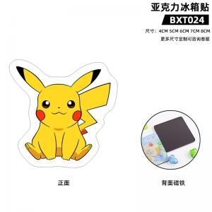 BXT024-UV-亚克力冰箱贴-精灵宝可梦-动漫