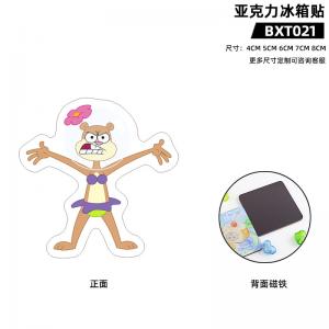 BXT021-UV-亚克力冰箱贴-海绵宝宝-动漫
