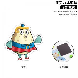 BXT020-UV-亚克力冰箱贴-海绵宝宝-动漫