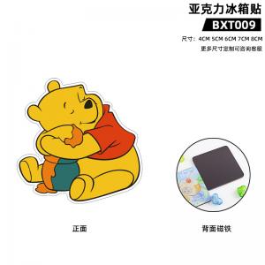 BXT009-UV-亚克力冰箱贴-小熊维尼-动漫