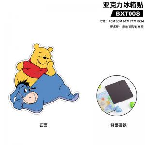 BXT008-UV-亚克力冰箱贴-小熊维尼-动漫