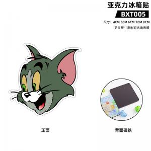 BXT005-UV-亚克力冰箱贴-猫和老鼠-动漫