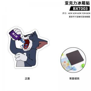 BXT003-UV-亚克力冰箱贴-猫和老鼠-动漫