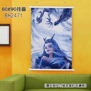 BH2471-哪吒之魔童闹海 电影 挂画（60x90)
