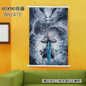 BH2470-哪吒之魔童闹海 电影 挂画（60x90)