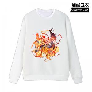 JRWY039 哪吒之魔童闹海 电影 加绒卫衣