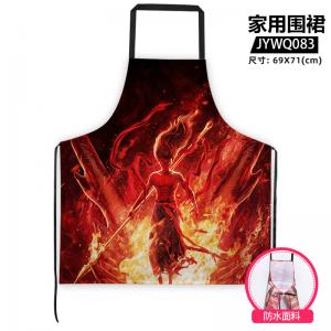 JYWQ083 哪吒之魔童闹海 电影 家用围裙