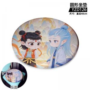YZD126 哪吒之魔童闹海 电影 圆形坐垫