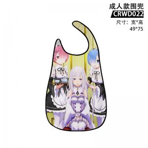 CRWD022 从零开始的异世界生活 动漫 成人围兜