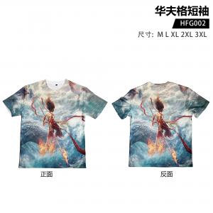 HFG002 哪吒之魔童闹海 电影 华夫格短袖