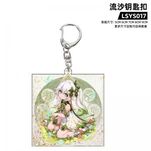 LSYSK017 原神 游戏 亚克力流沙钥匙扣