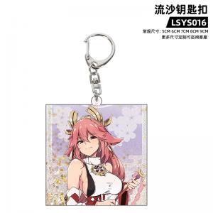 LSYSK016 原神 游戏 亚克力流沙钥匙扣