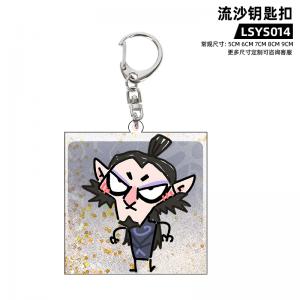 LSYSK014 哪吒之魔童闹海 电影 亚克力流沙钥匙扣