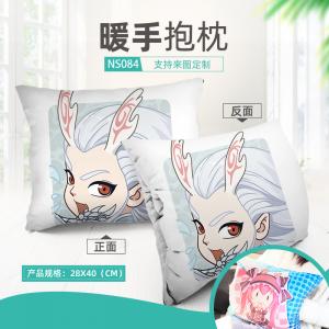 NS084 哪吒之魔童闹海 电影 细毛绒暖手抱枕