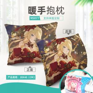 NS077 原神 游戏 细毛绒暖手抱枕