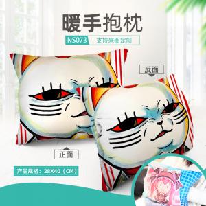 NS073 胆大党 动漫 细毛绒暖手抱枕