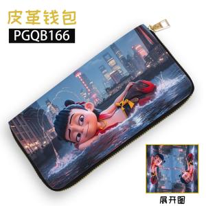 PGQB166 哪吒之魔童闹海 电影 皮革钱包