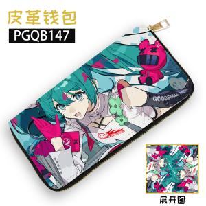PGQB147 初音未来 动漫 皮革钱包
