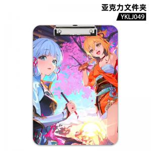 YKLJ049  原神 游戏 UV 亚克力文件夹