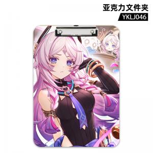 YKLJ046  原神 游戏 UV 亚克力文件夹