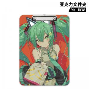 YKLJ038  初音未来 动漫 UV 亚克力文件夹