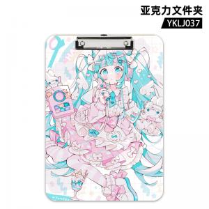 YKLJ037  初音未来 动漫 UV 亚克力文件夹