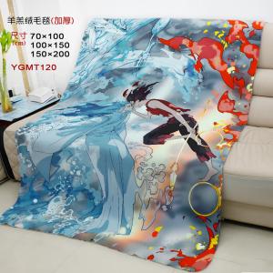 YGMT120 哪吒之魔童闹海 电影 羊羔绒毛毯