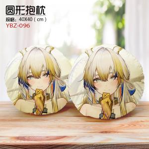YBZ096 明日方舟 游戏 细毛绒圆形抱枕