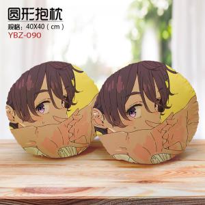 YBZ090 败犬女主太多了 动漫 细毛绒圆形抱枕