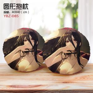 YBZ085 碧蓝档案 游戏 细毛绒圆形抱枕