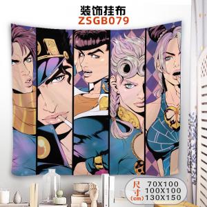 ZSGB079 JOJO的奇妙冒险 动漫 装饰挂布