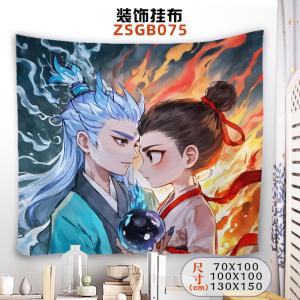 ZSGB075 哪吒之魔童闹海 电影 装饰挂布