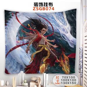 ZSGB074 哪吒之魔童闹海 电影 装饰挂布